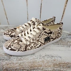 Guess Sneakers Snakeskin Print Size 10